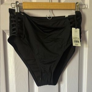 Shade & Shore Black Women's Swim Bottom